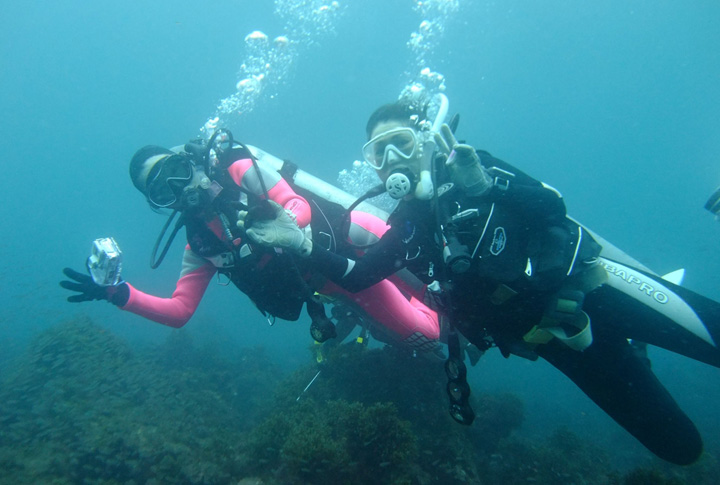 色々なダイビングを経験して、世界中の海を楽しもう！